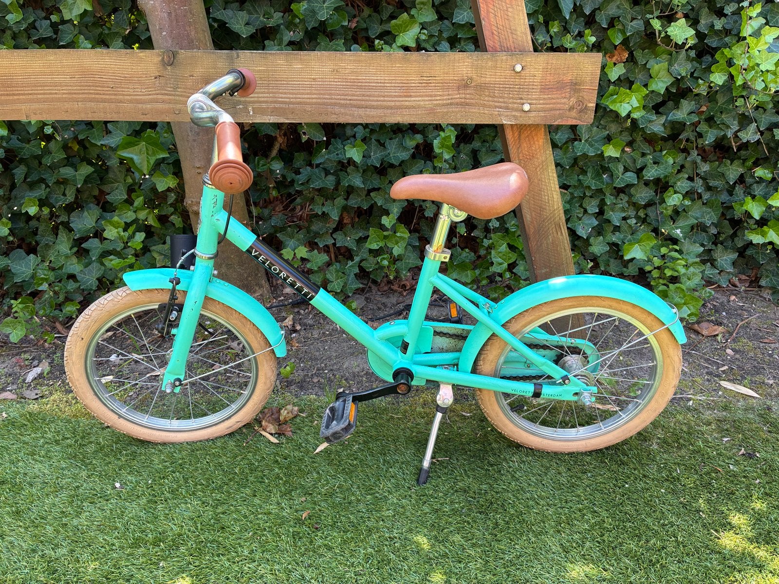 Veloretti kinderfiets 16 inch, Ophalen, Gebruikt, Terugtraprem, 16 tot 20 inch