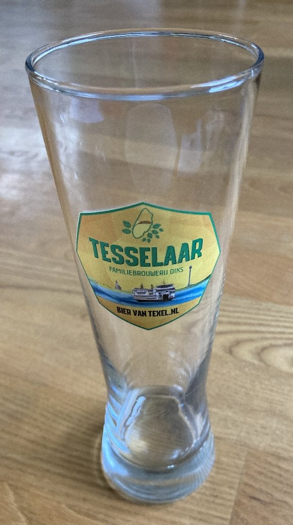 Bierglas Tesselaar, Verzamelen, Biermerken, Ophalen of Verzenden, Nieuw, Glas of Glazen, Overige merken