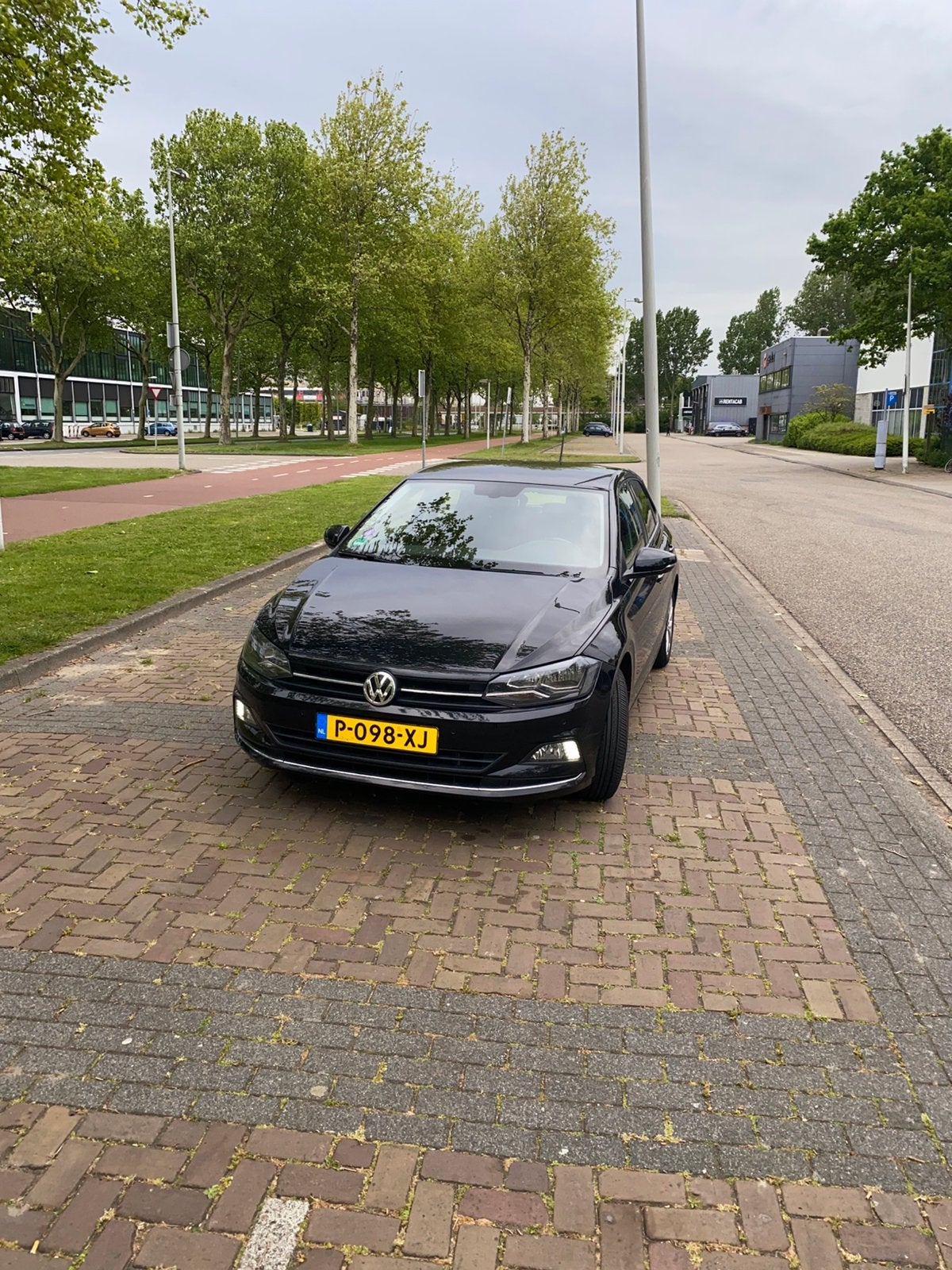 Volkswagen Polo 1.0 TSI 95pk 7-DSG 2018 Zwart, 95 pk, 1080 kg, Geïmporteerd, 999 cc