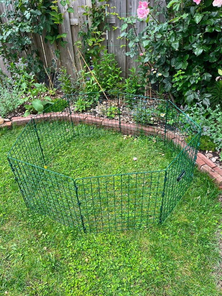 konijn/cavia ren, Dieren en Toebehoren, Knaagdieren en Konijnen | Hokken en Kooien, 110 cm of meer, Zo goed als nieuw, Konijn