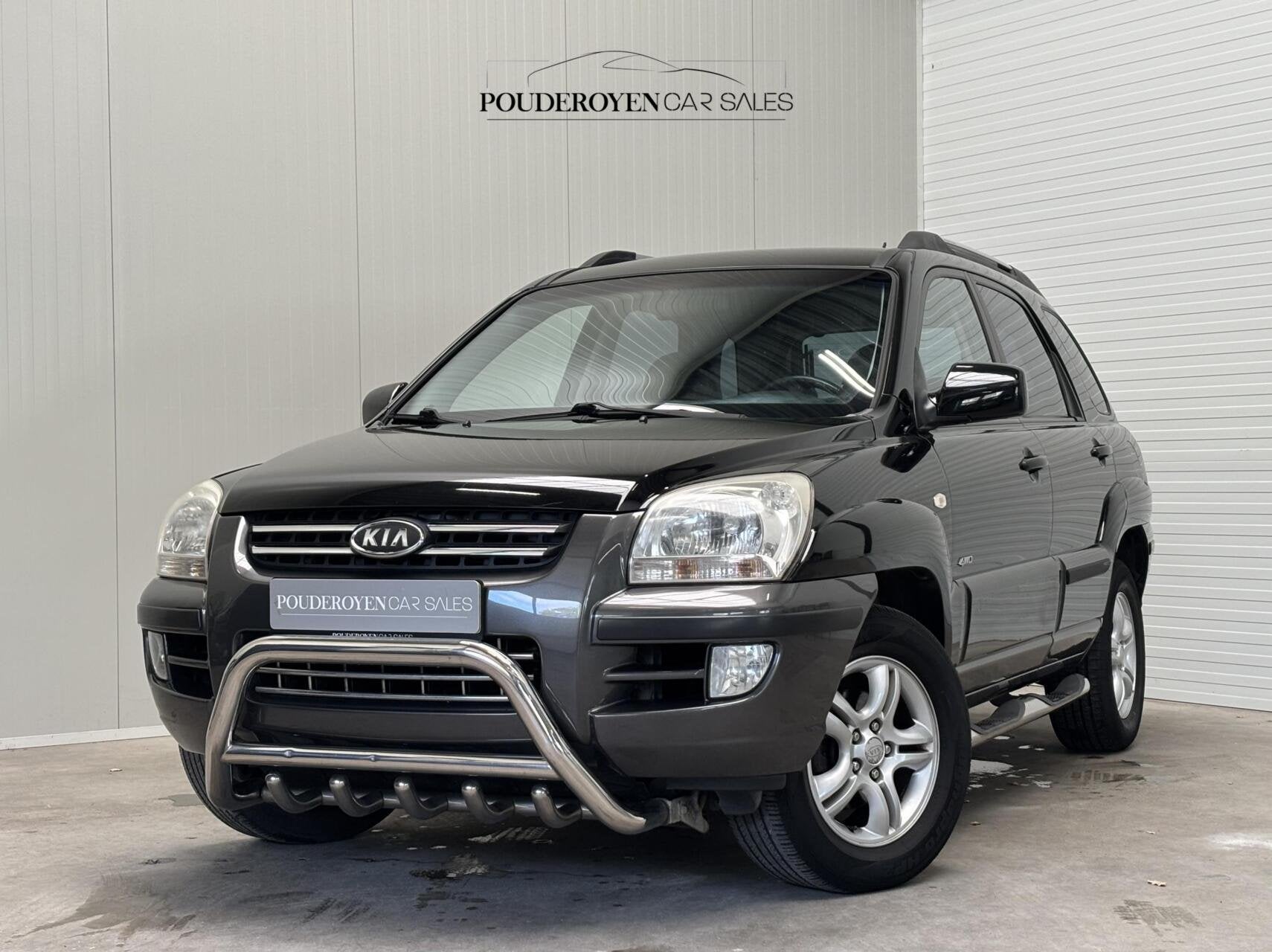 Kia Sportage 2.7 V6 Adventure 4WD / Automaat / Trekhaak / 2e, Automaat, Gebruikt, Zwart, 2656 cc