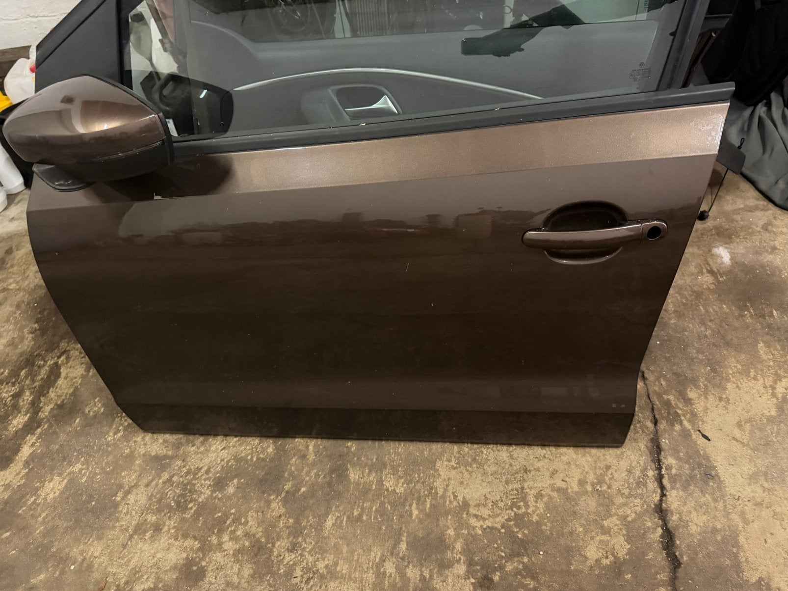 Volkswagen polo 6C 6R portieren LV LA LH8Z bruin, Ophalen, Gebruikt, Achter, Volkswagen