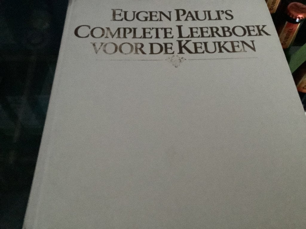 eugen paulis complete leerboek voor de keuken, Boeken, Ophalen of Verzenden, Gelezen, Overige typen