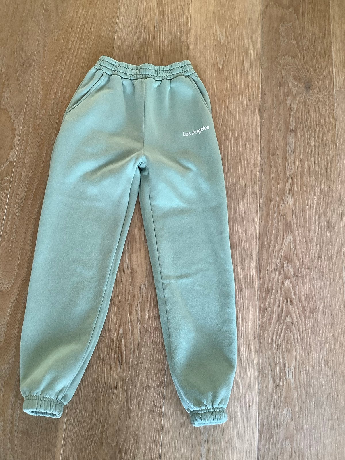 Shein joggingbroek - Maat S, Kleding | Dames, Ophalen of Verzenden, Gedragen, Maat 36 (S), Groen