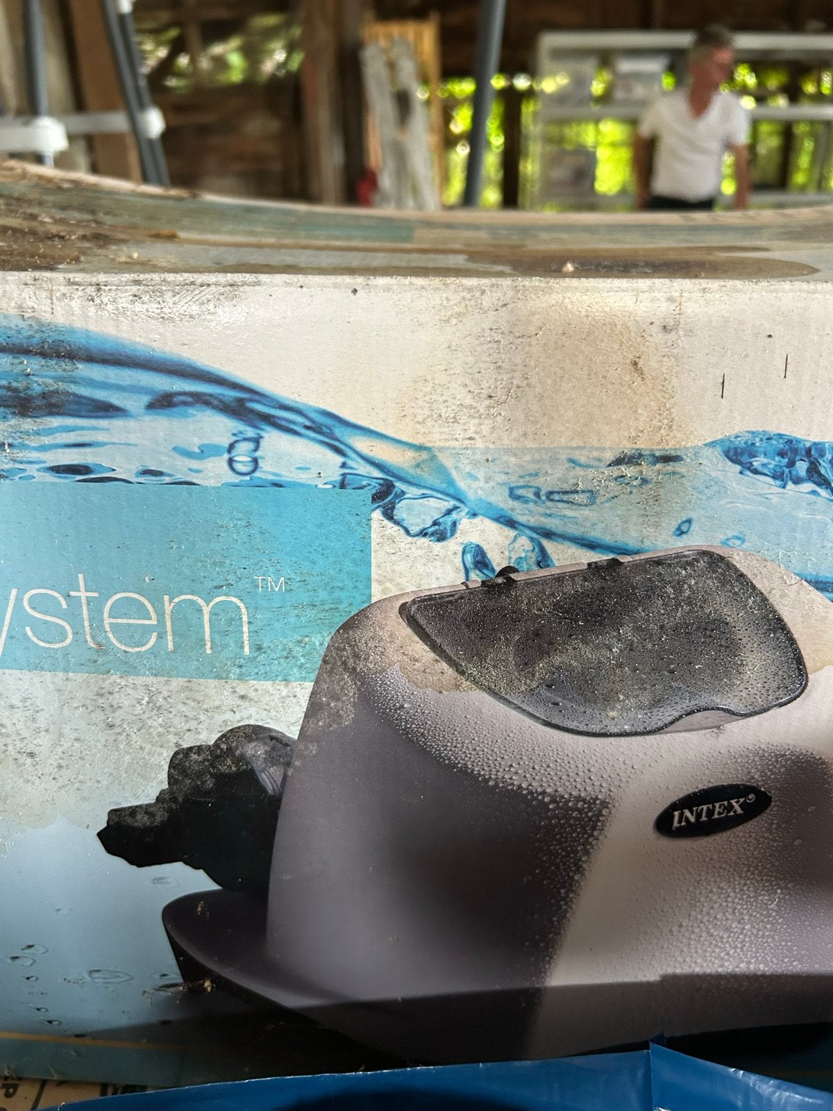Intex zoutwatersysteem, Tuin en Terras, Zwembad-toebehoren, Ophalen, Gebruikt, Zwembadpomp