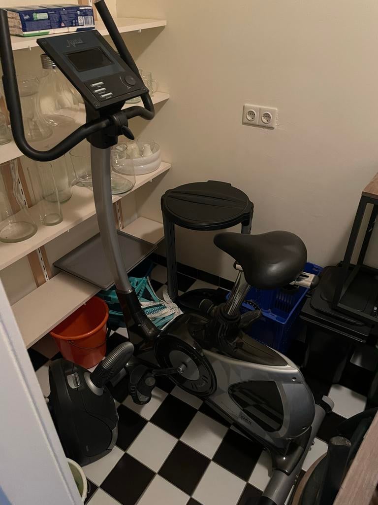 DKN Dunlop Hometrainer, Sport en Fitness, Ophalen, Overige materialen, Gebruikt, Benen