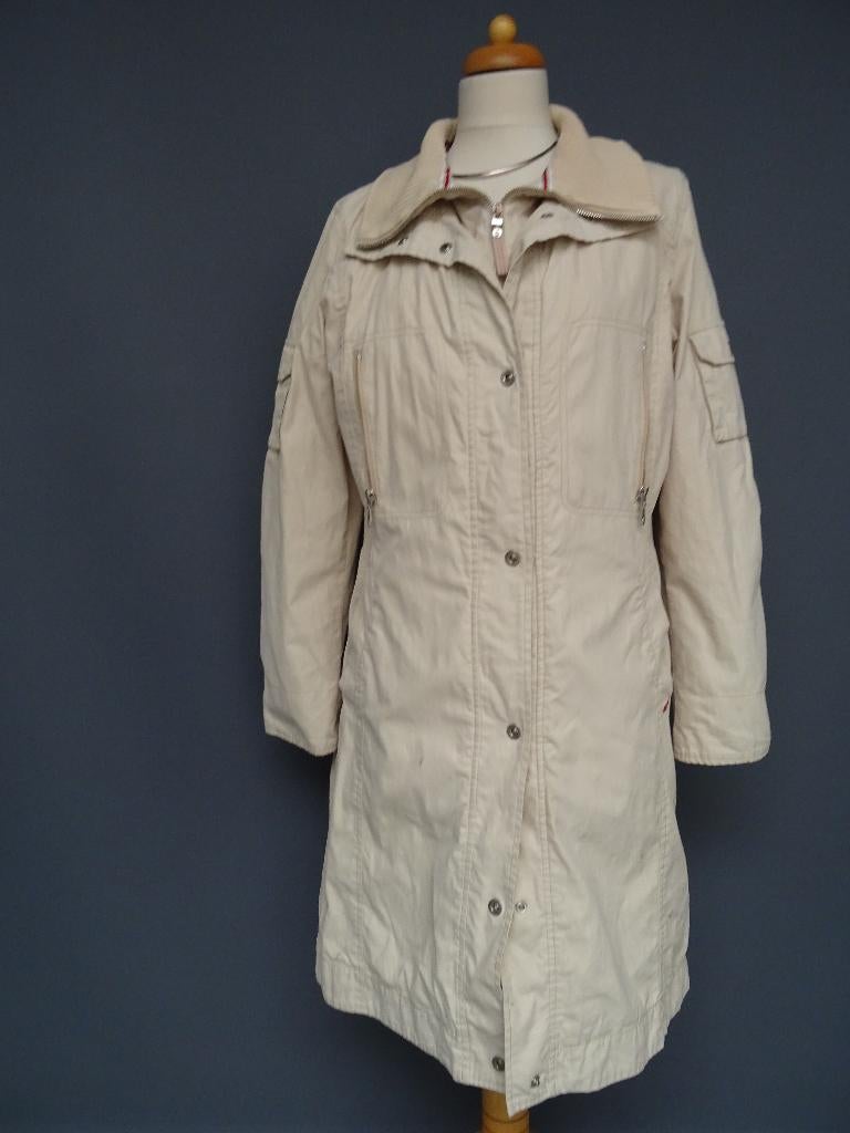 ESPRIT maat XL, katoenen zomerjas., Kleding | Dames, Jassen | Zomer, Beige, Maat 46/48 (XL) of groter, Ophalen of Verzenden, Zo goed als nieuw