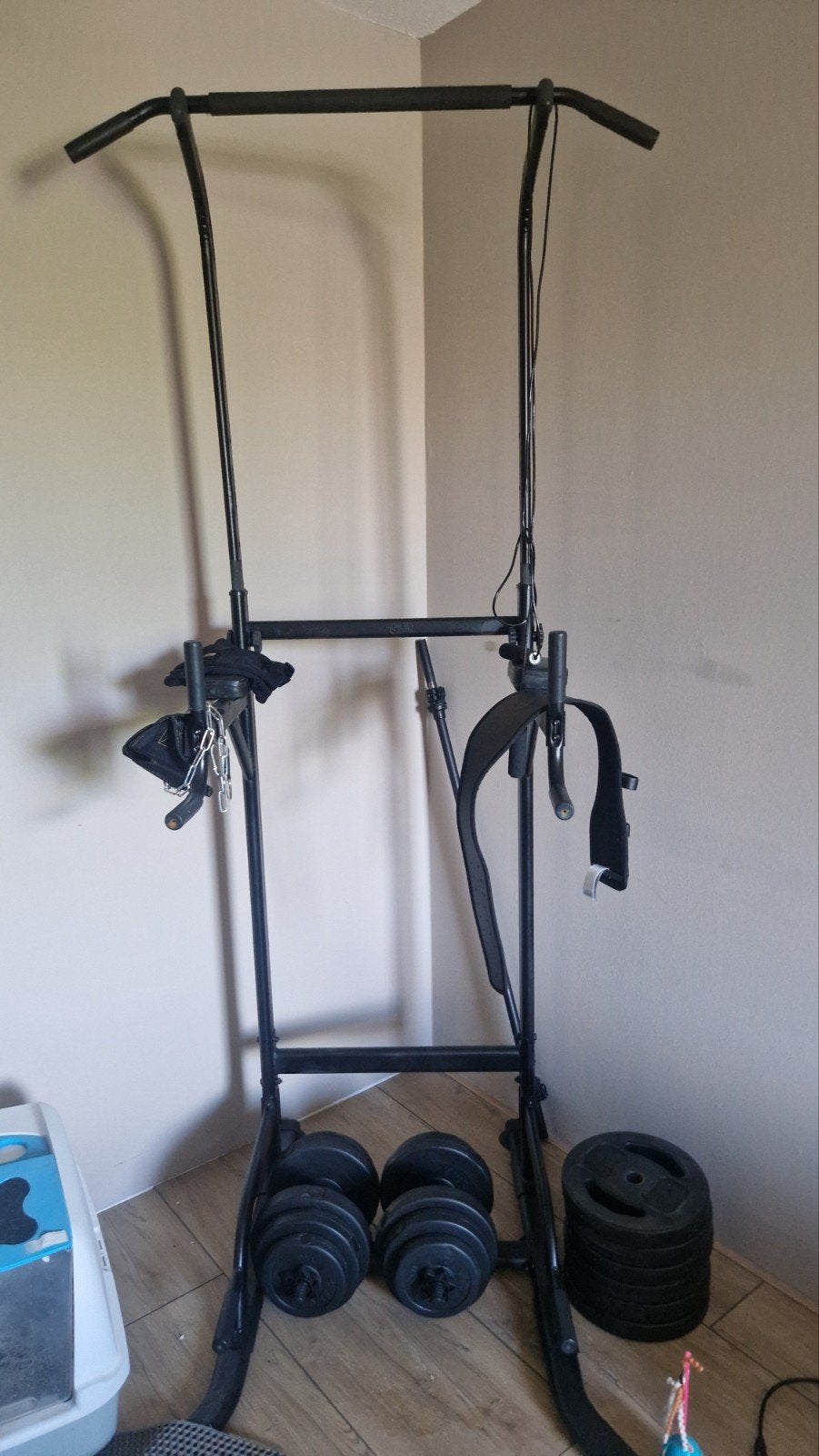 Fitness set, Ophalen