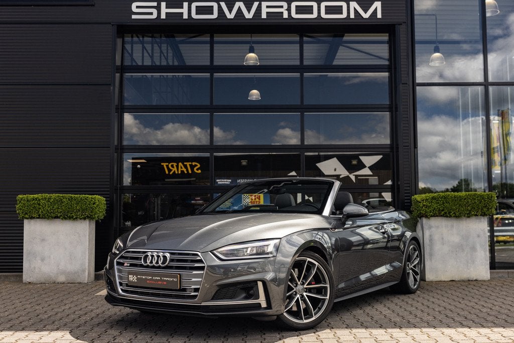 Audi S5 Cabriolet 3.0 TFSI S5 quattro Pro Line Plus, RS-stoe, Auto's, Audi, 2995 cc, Cabriolet, 4 stoelen, Leder
