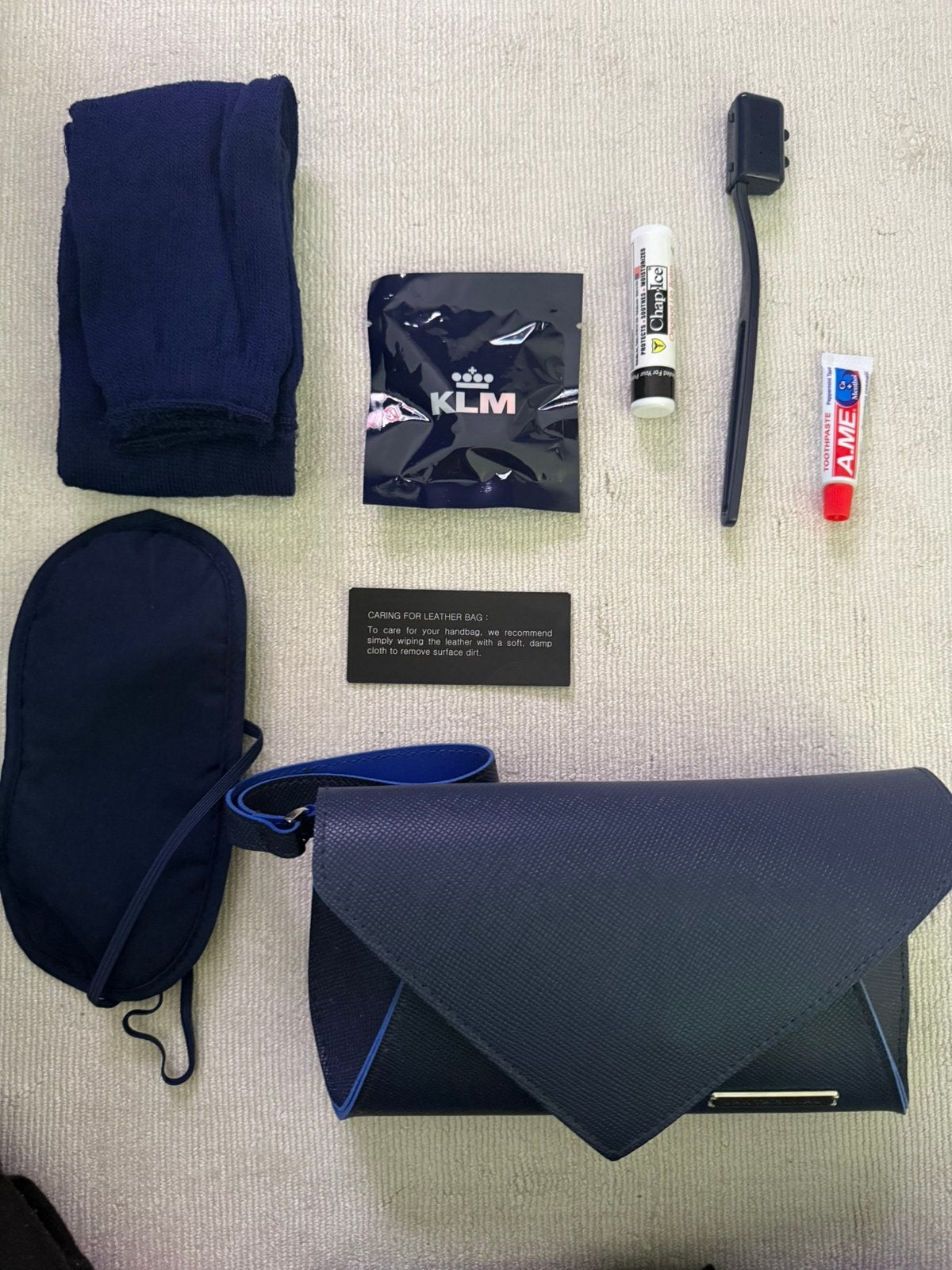 Jantaminau KLM set, Ophalen of Verzenden, Nieuw, Blauw, Heer of Dame