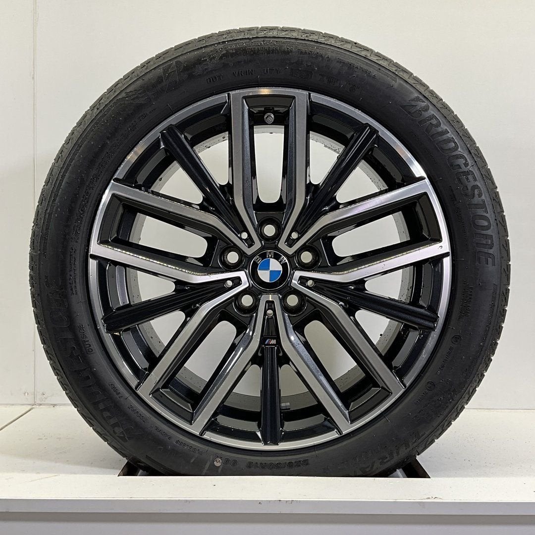 BMW X1 IX1 X2 IX2 U10 SET VELGEN + ZOMERBANDEN 18 INCH ORIG., 18 inch, Gebruikt, -, -