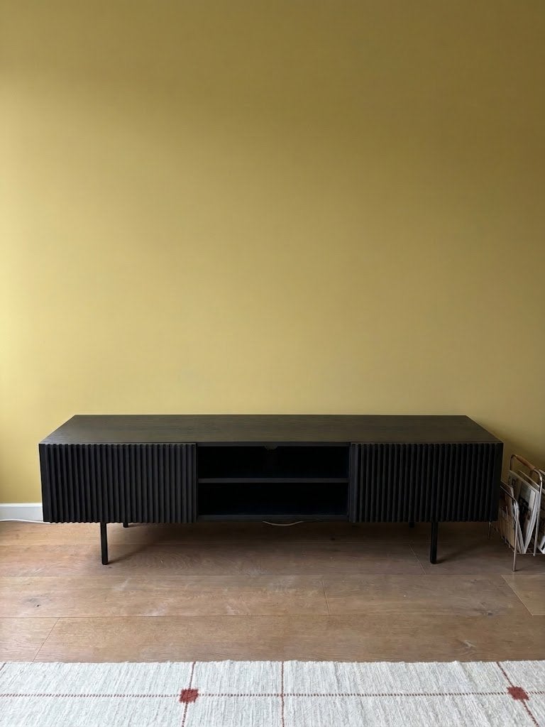 Aime Té tv meubel, Ophalen, Gebruikt, 150 tot 200 cm, Minder dan 100 cm