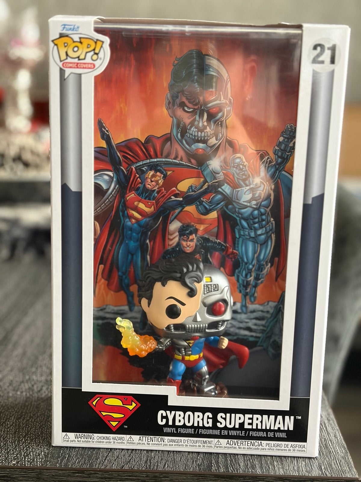 Funko Pop! Comic Covers: Cyborg Superman #21, Ophalen of Verzenden, Nieuw