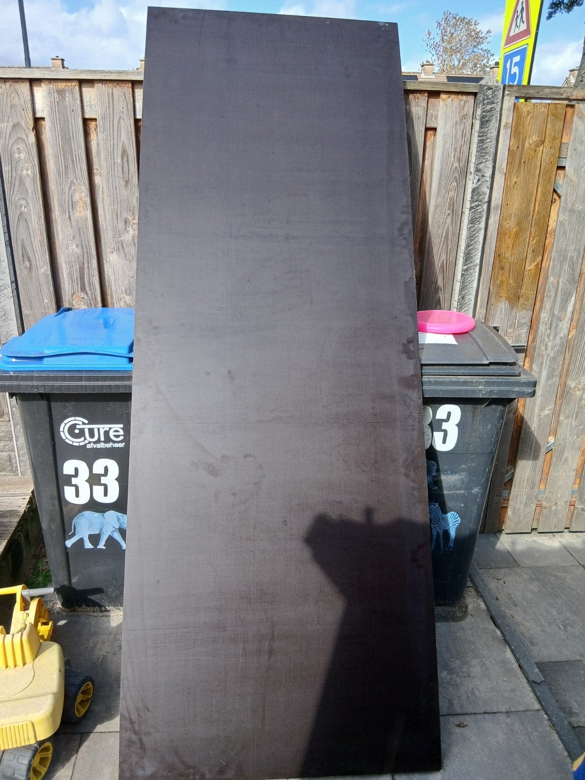 Betonplex plaat 905x2550x18mm, Doe-het-zelf en Verbouw, Ophalen, Gebruikt, Minder dan 25 mm, Overige typen