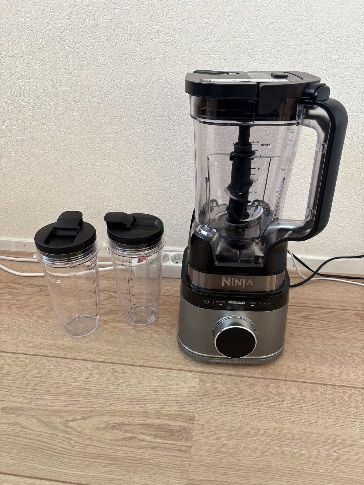 Ninja Blender met 2 To-Go Bekers - nieuw, Ophalen of Verzenden, Zo goed als nieuw, Blender