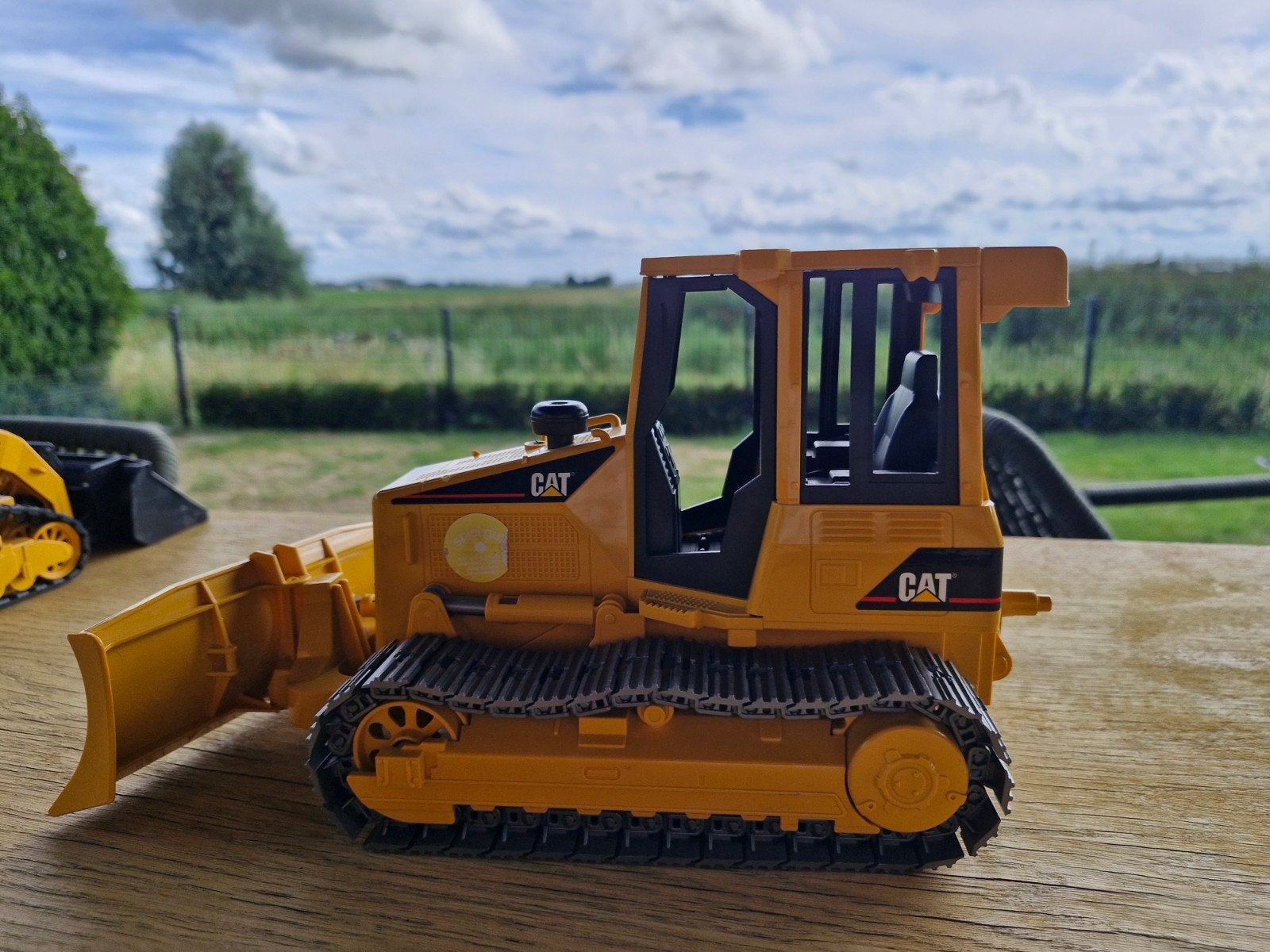 Bruder caterpillar, Ophalen, Gebruikt