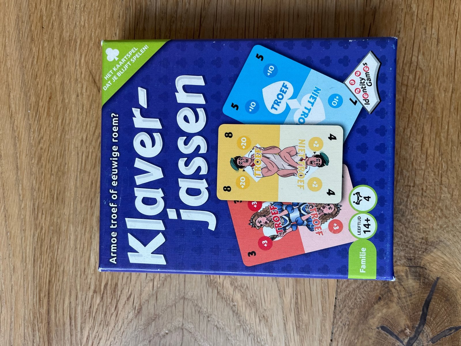 Klaverjassen kaartspel - Zo goed als nieuw, Drie of vier spelers, Ophalen of Verzenden, Zo goed als nieuw