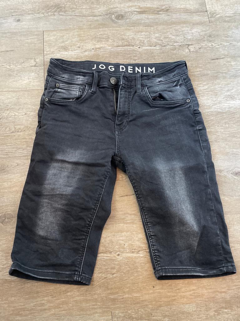 JOG DENIM korte broek - Zwart waist 28, Ophalen of Verzenden, Zo goed als nieuw
