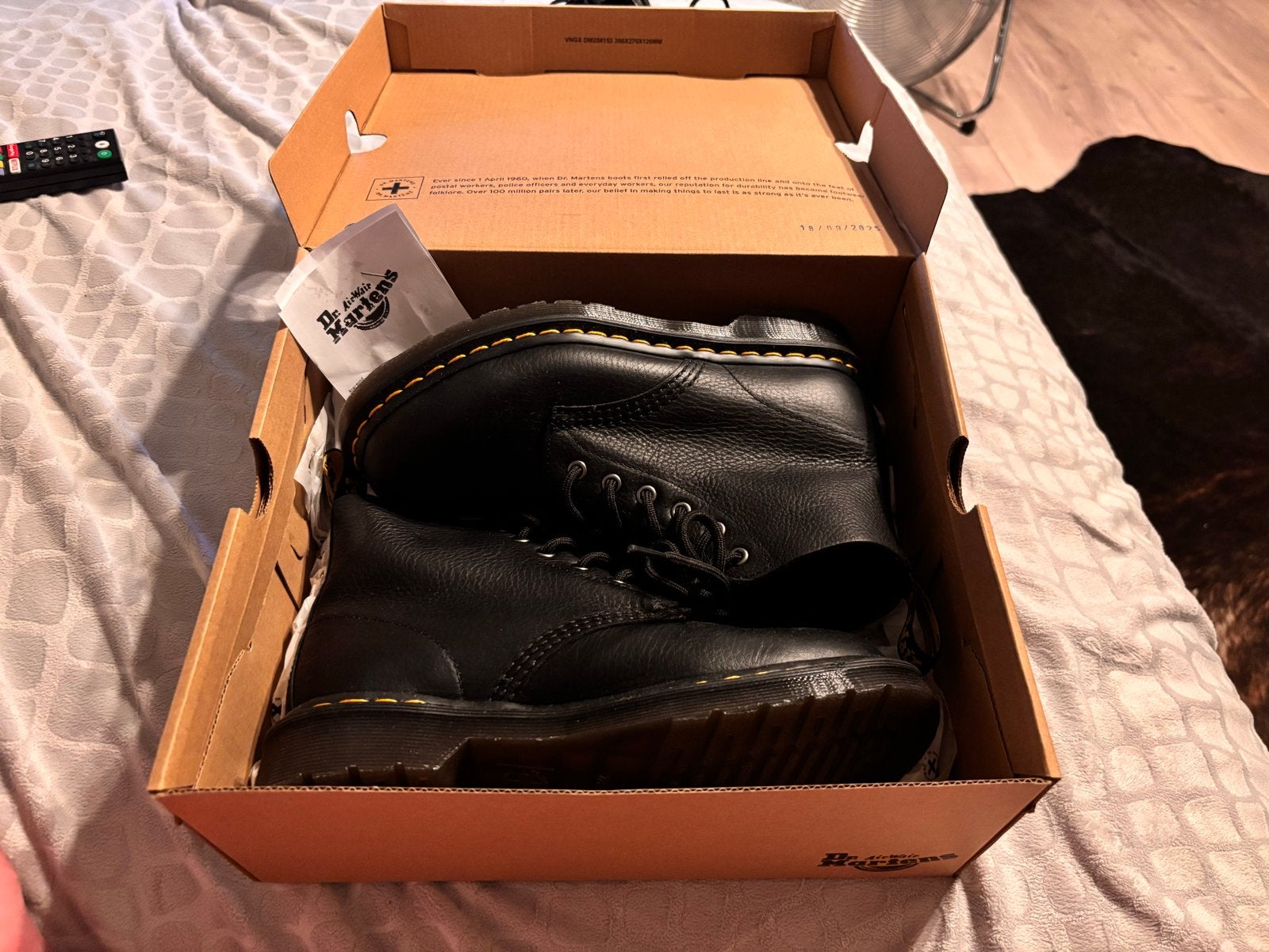 Dr. Martens 101 Brando Zwarte Leren Laarzen Maat 39, Kleding | Dames, Schoenen, Zwart, Lage of Enkellaarzen, Nieuw, Ophalen of Verzenden