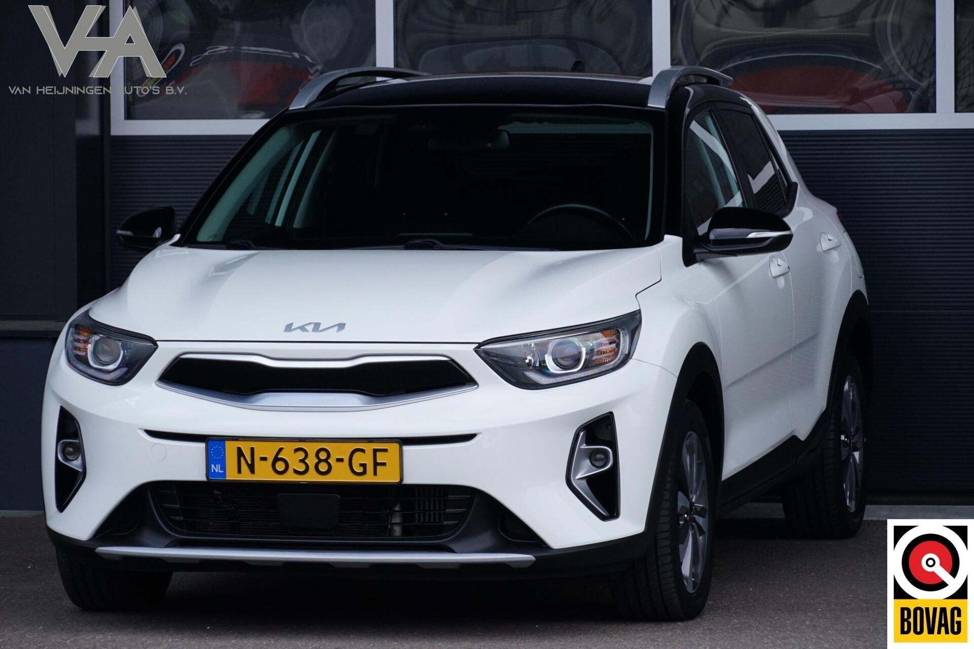 Kia Stonic 1.0 T-GDi MHEV DynamicPlusLine NL, keyless, cam., Voorwielaandrijving, 450 kg, Gebruikt, Euro 6
