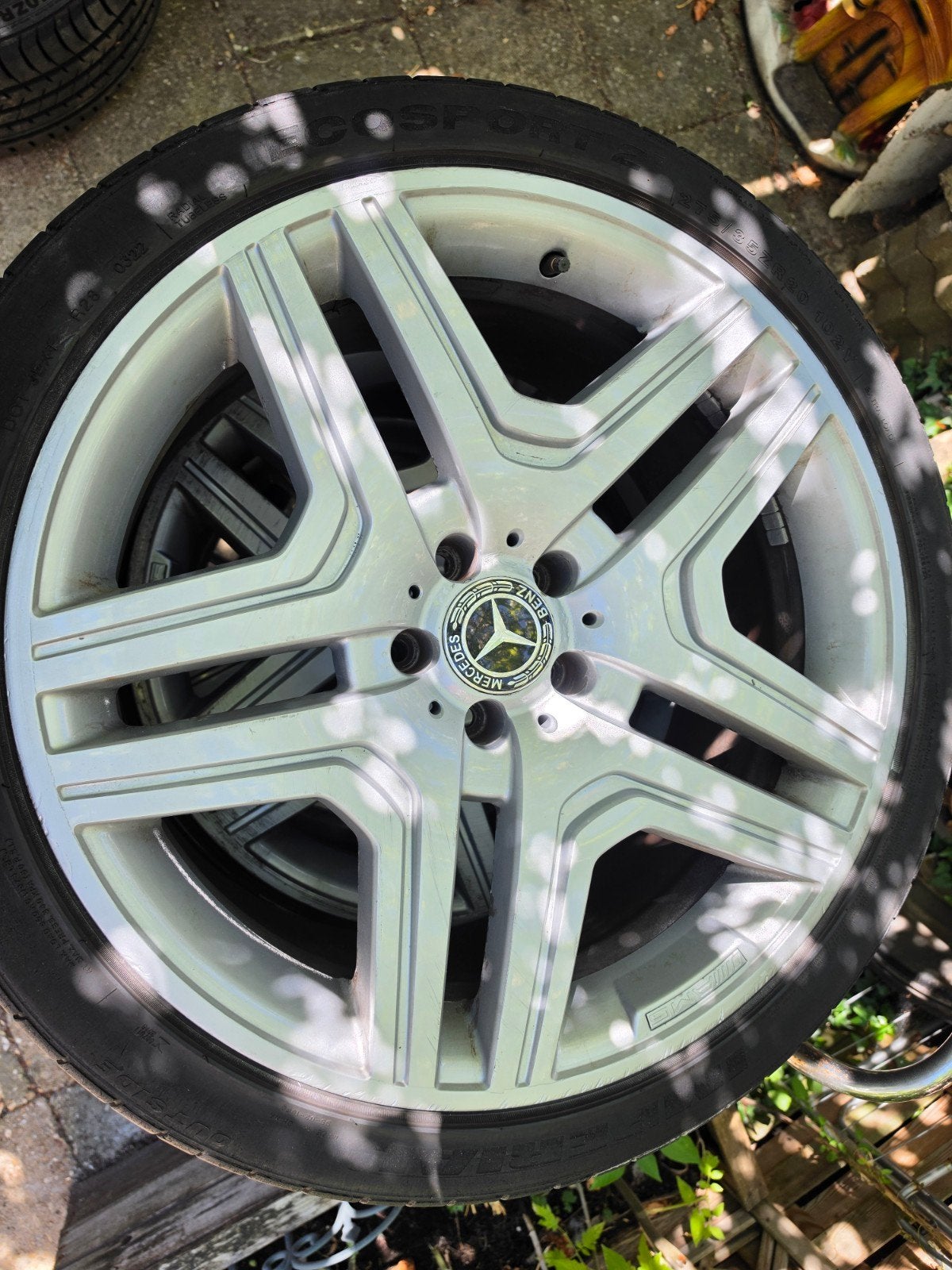 20 inch  AMG breedset velgen  steek 5x112, Auto-onderdelen, Banden en Velgen, Ophalen, Banden en Velgen, 20 inch, Zomerbanden