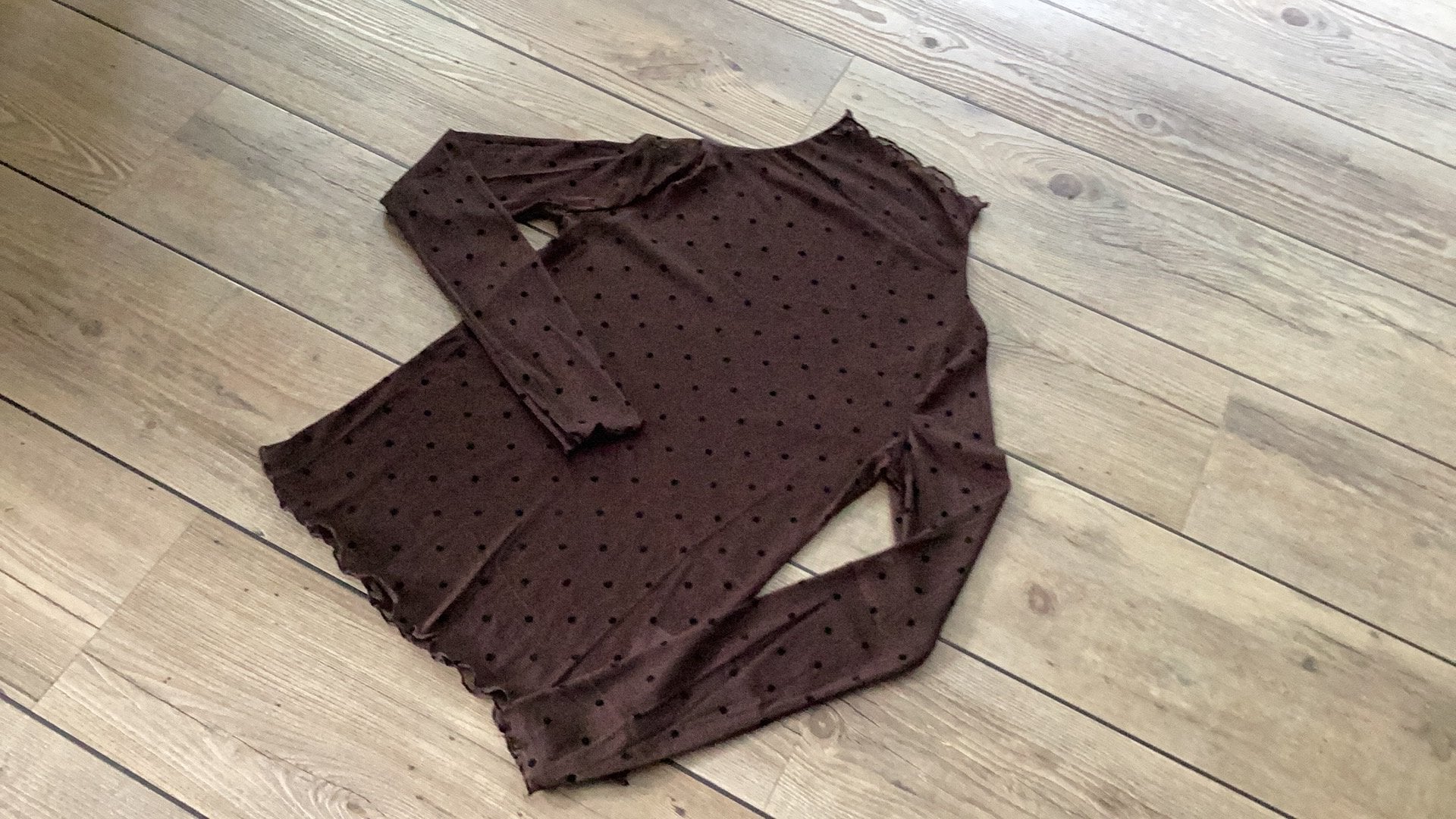 Truitje mt one size kleur donkerbruin, Verzenden, Nieuw, Maat 38/40 (M), Bruin