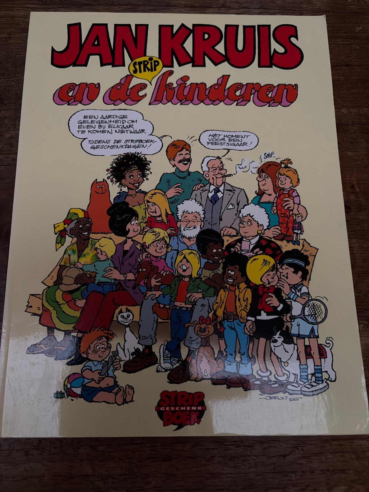 Jan, Jans en de kinderen - Stripboekgeschenk 2003, Boeken, Stripboeken, Eén stripboek, Ophalen, Gelezen