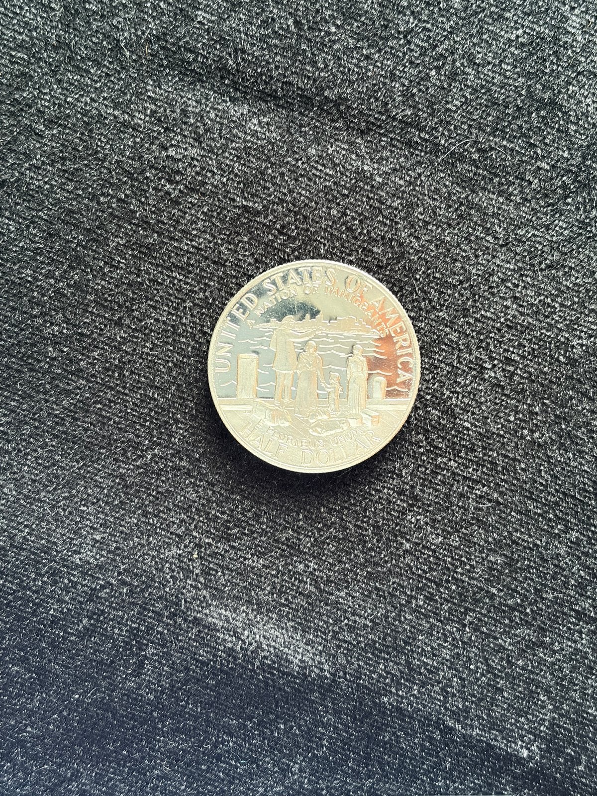 USA 1986 PROOF A Nation of immigrants clad half dollar, Ophalen, Noord-Amerika