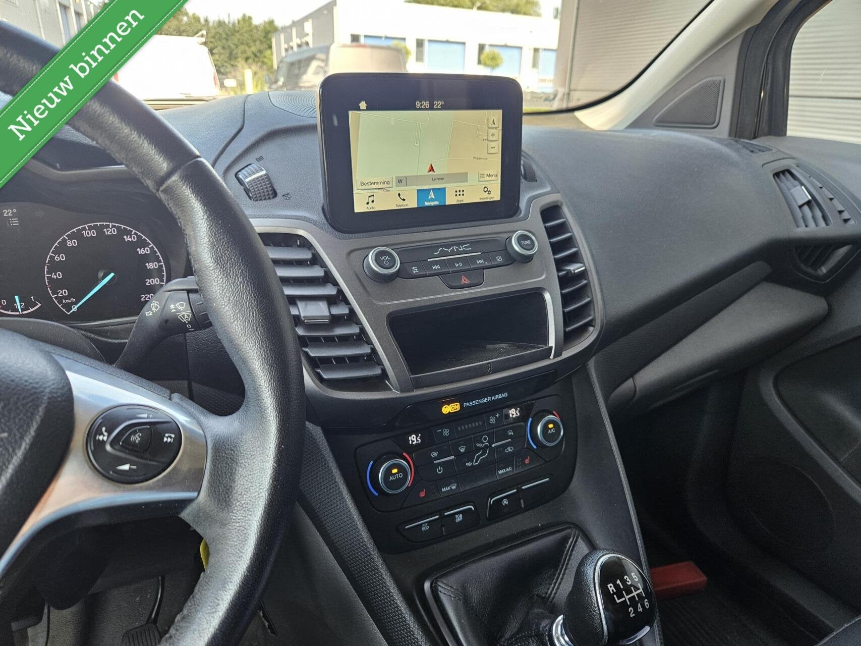 Ford Transit Connect 1.5 EcoBlue L2 airco navi lm 120 Pk eu6, 1588 kg, Gebruikt, Euro 6, 4 cilinders