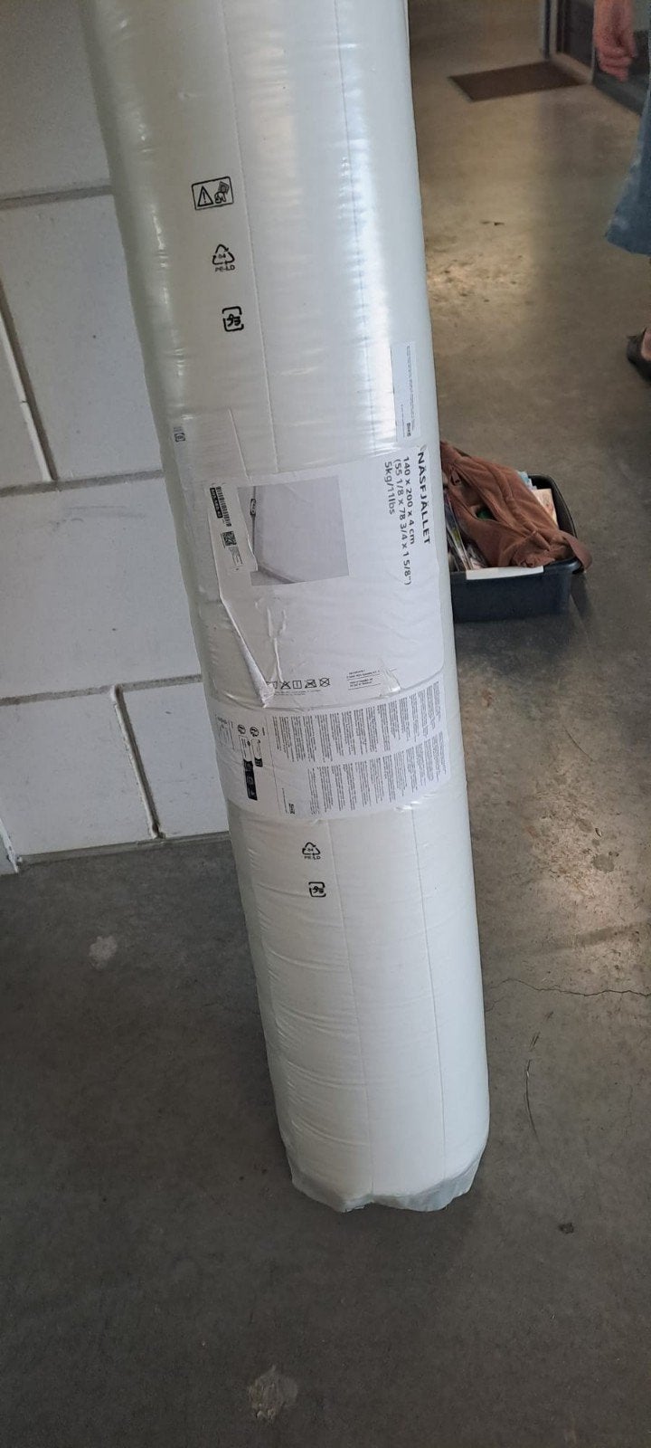 Nieuwe topper ikea 140x200, Ophalen, Nieuw, Tweepersoons, 140 cm