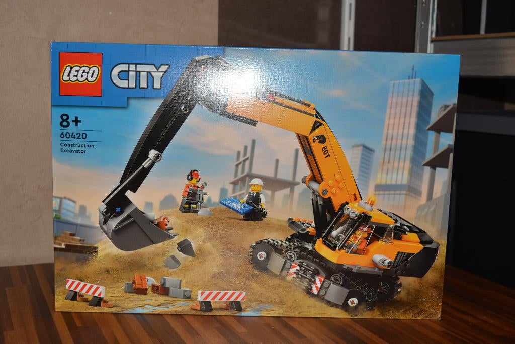 Lego City 60420 I Gele graafmachine I Gloednieuw Sealed, City, Lego, Nieuw, Ophalen of Verzenden