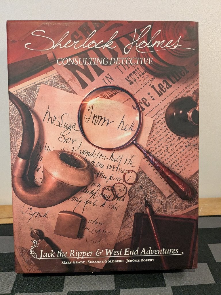 Sherlock Holmes Consulting Detective, Hobby en Vrije tijd, Gezelschapsspellen | Bordspellen, Vijf spelers of meer, Ophalen, Zo goed als nieuw