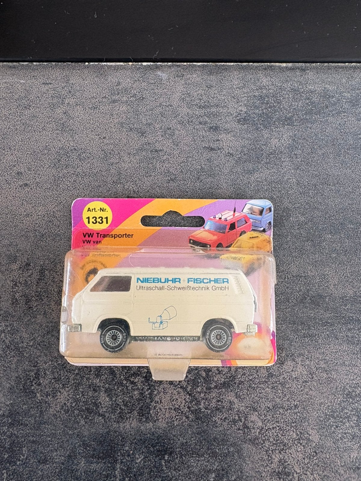 Siku VW Transporter Niebuhr Fischer, Ophalen of Verzenden, Nieuw, Auto, SIKU