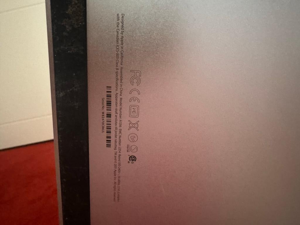 Apple A1316 cinema screen - defect, Ophalen, Gebruikt
