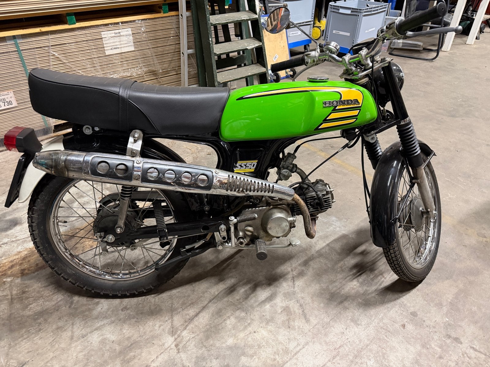 Honda SS50 uit 1976 - Klassieke bromfiets in topstaat, Maximaal 45 km/u, 50 cc, Ophalen, Overige merken
