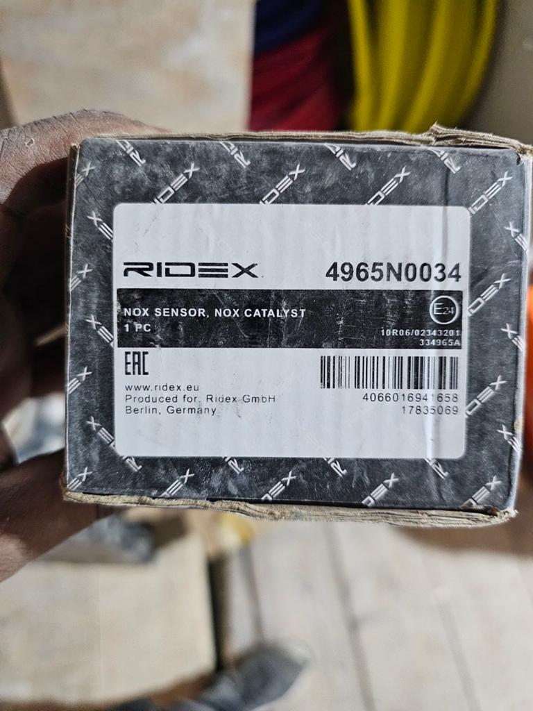 RIDEX NOX Sensor, NOX Katalysator 4965N0034 Nieuw, Ophalen of Verzenden