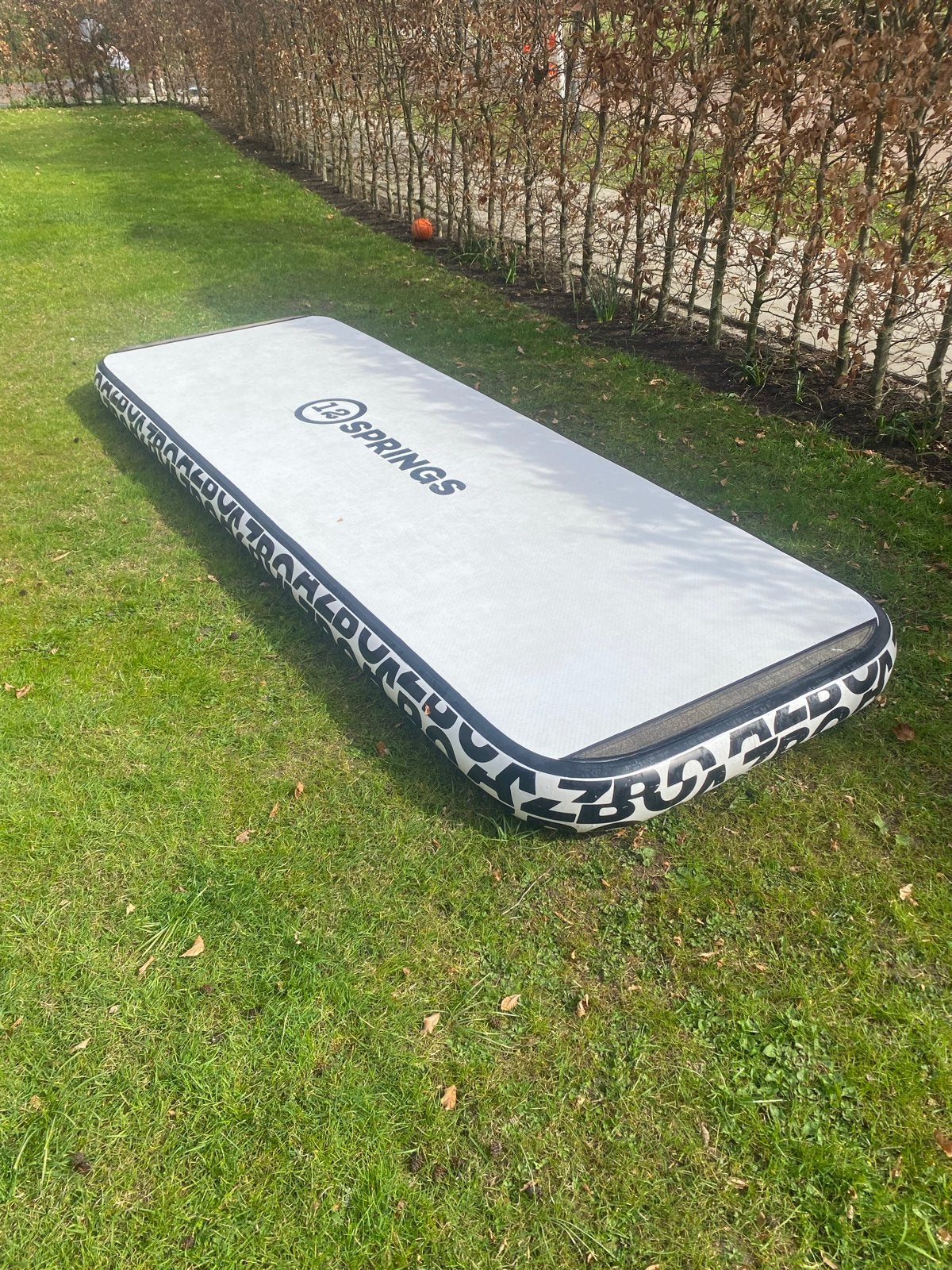 12 Springs Airtrack 3 meter met pomp, Ophalen, Zo goed als nieuw