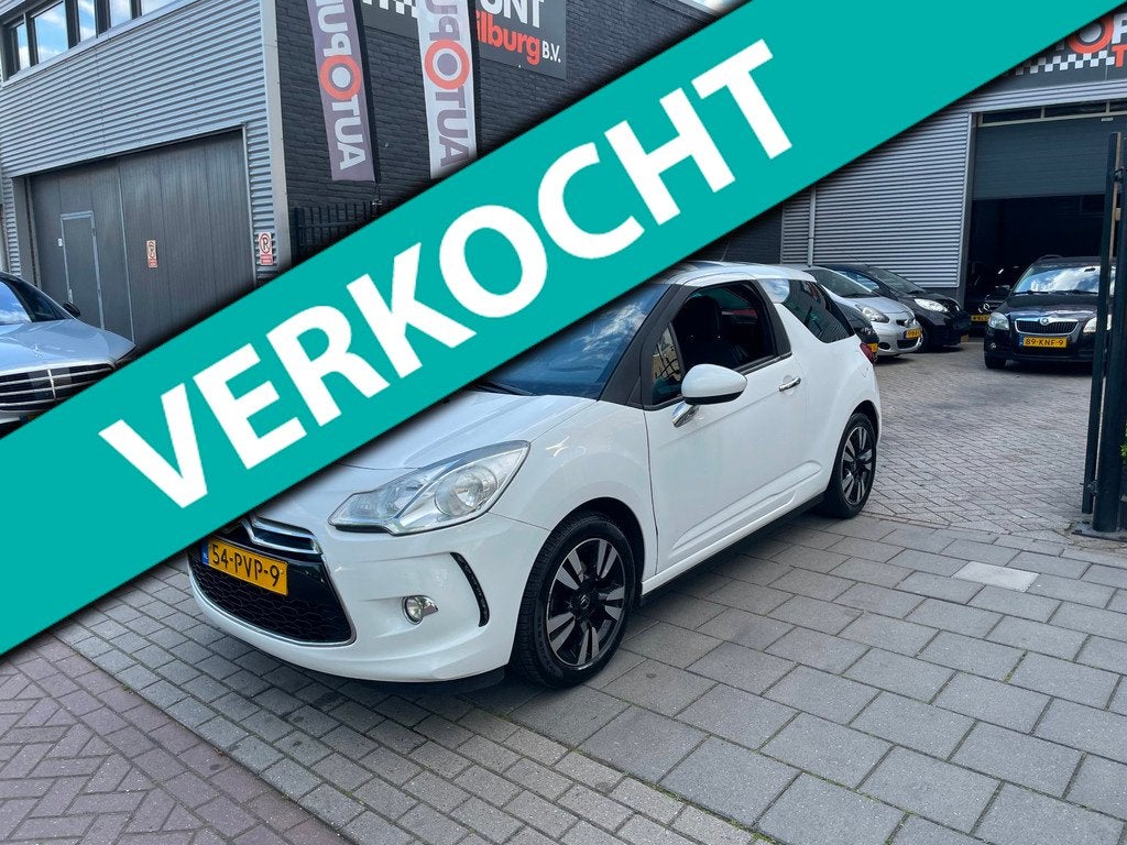 Citroen DS3 1.6 e-HDi So Chic 1e Eigenaar! Airco PDC NAP APK, Auto's, Citroën, Voorwielaandrijving, Euro 5, 28 km/l, Gebruikt