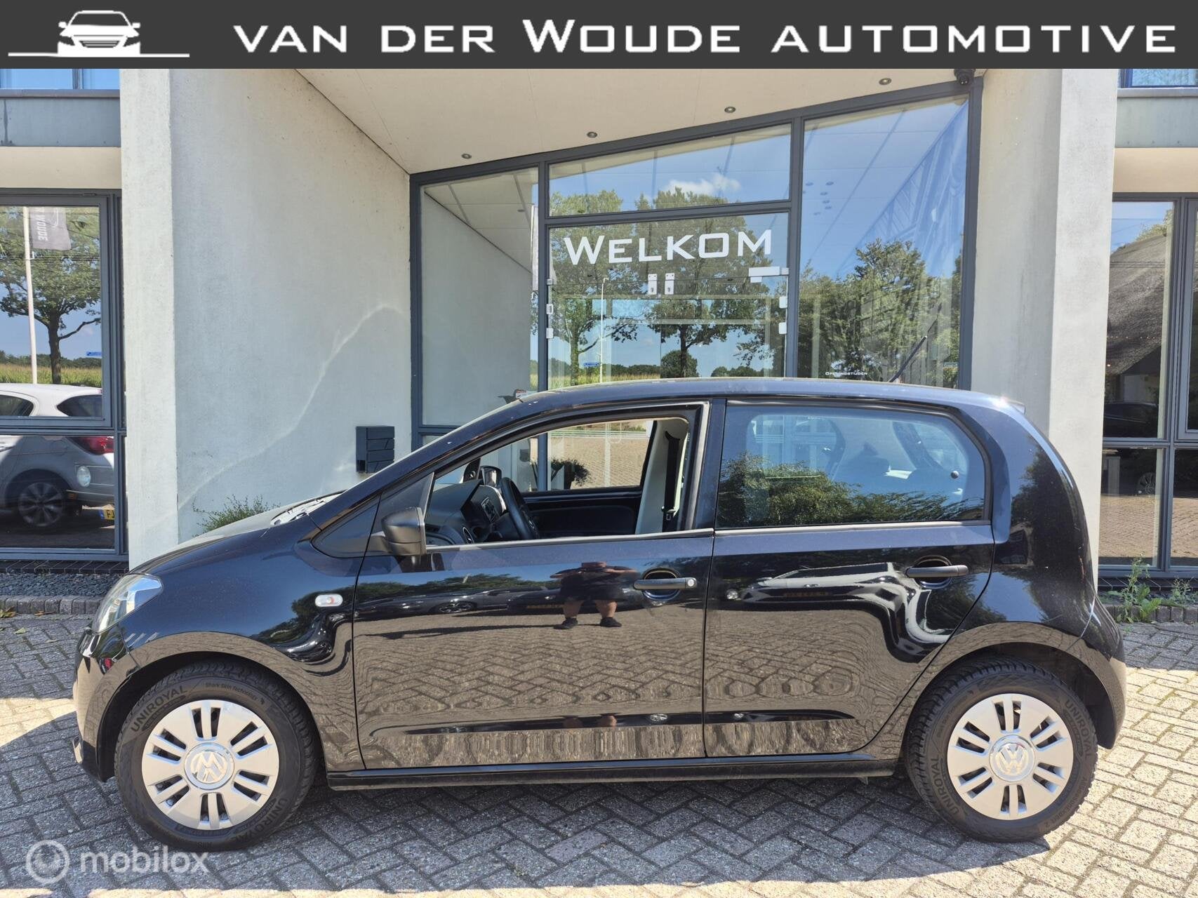 Volkswagen Up! 1.0 take up! BM 2014|5DRS,|Airco|Elekt,pakket, Auto's, Volkswagen, Voorwielaandrijving, Euro 5, Stof, Up!
