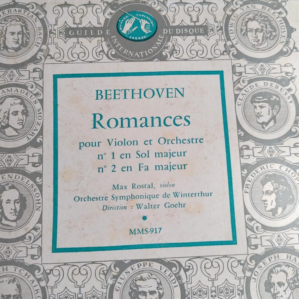 Beethoven Romances voor Viool en Orkest - MMS-917, Cd's en Dvd's, Vinyl Singles, Gebruikt, 7 inch, Ophalen of Verzenden