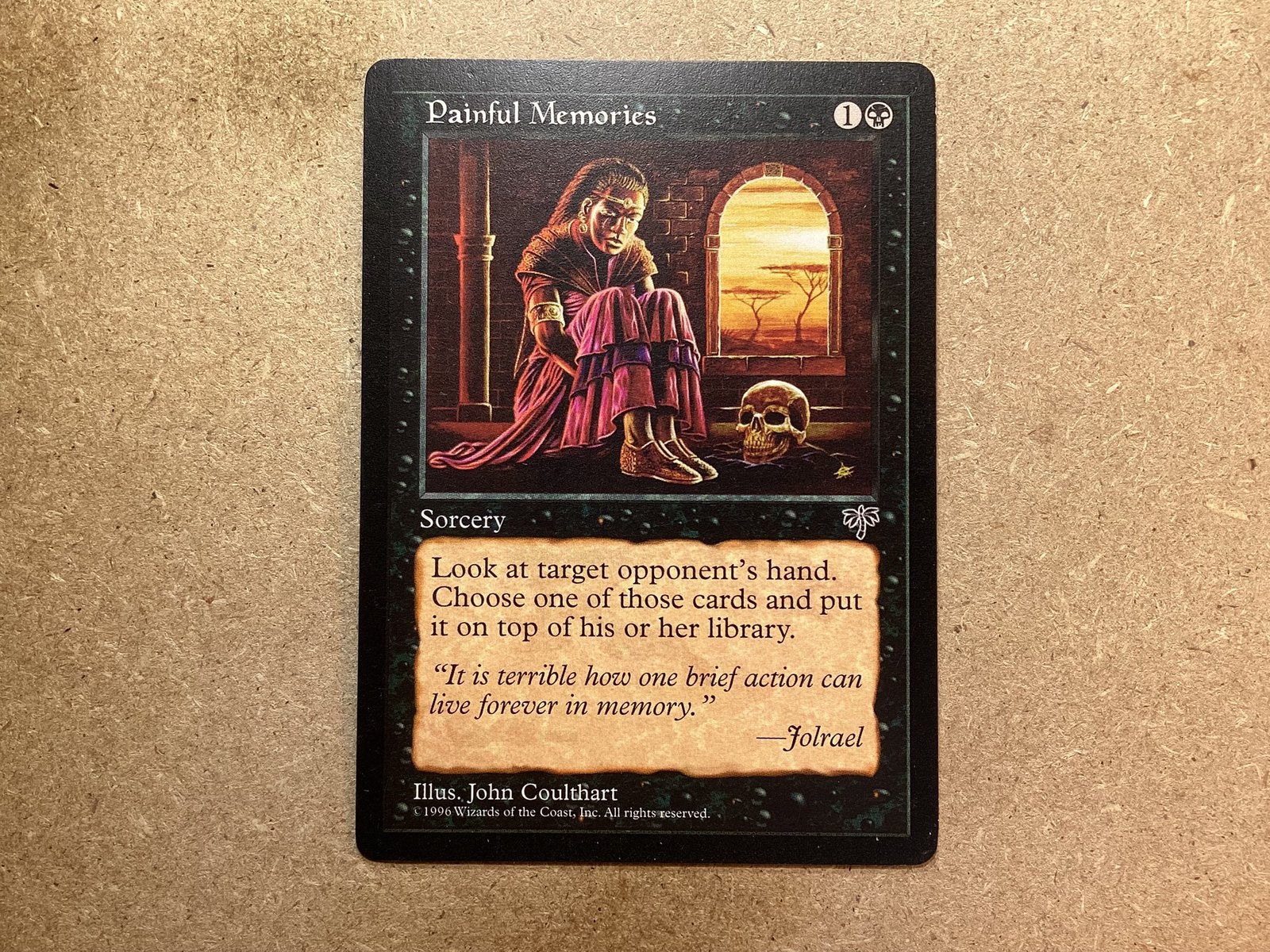 1x Painful Memories (Excellent), Ophalen of Verzenden, Zo goed als nieuw, Losse kaart