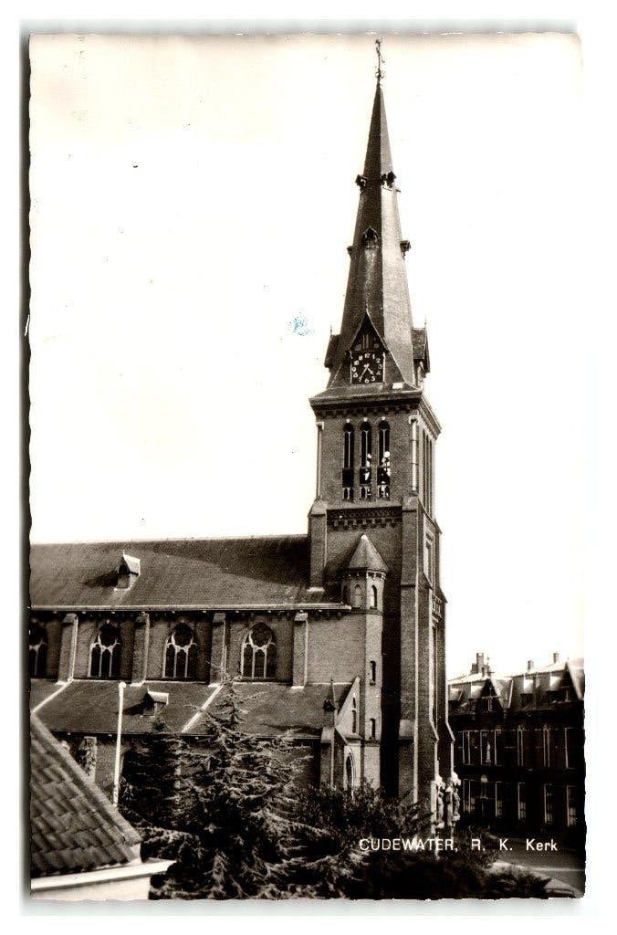 Oudewater, R. K. Kerk, Verzenden, 1960 tot 1980, Ongelopen, Utrecht