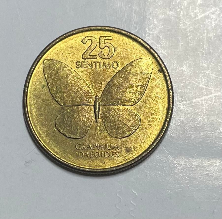 25 sentimo Filipijnen 1987, Ophalen of Verzenden, Zuidoost-Azië