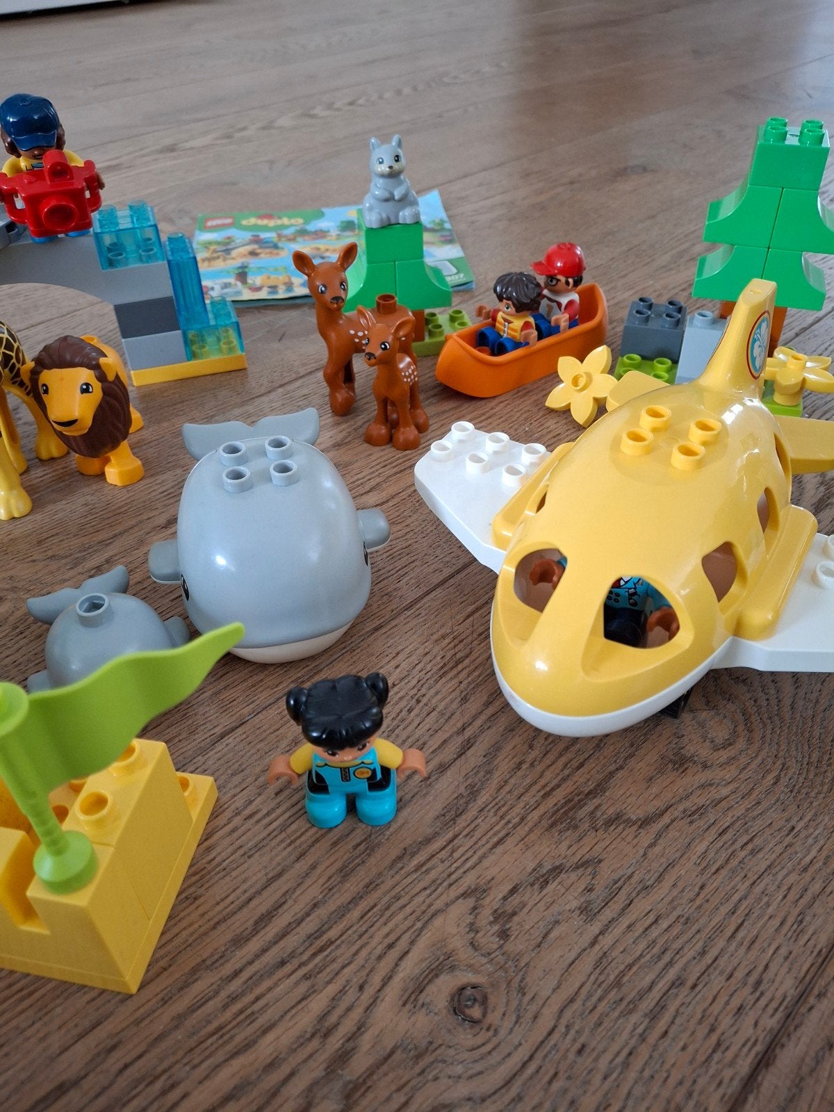 Duplo 10907 Dieren van de wereld - Compleet met handleiding, Kinderen en Baby's, Speelgoed | Duplo en Lego, Gebruikt, Overige thema's