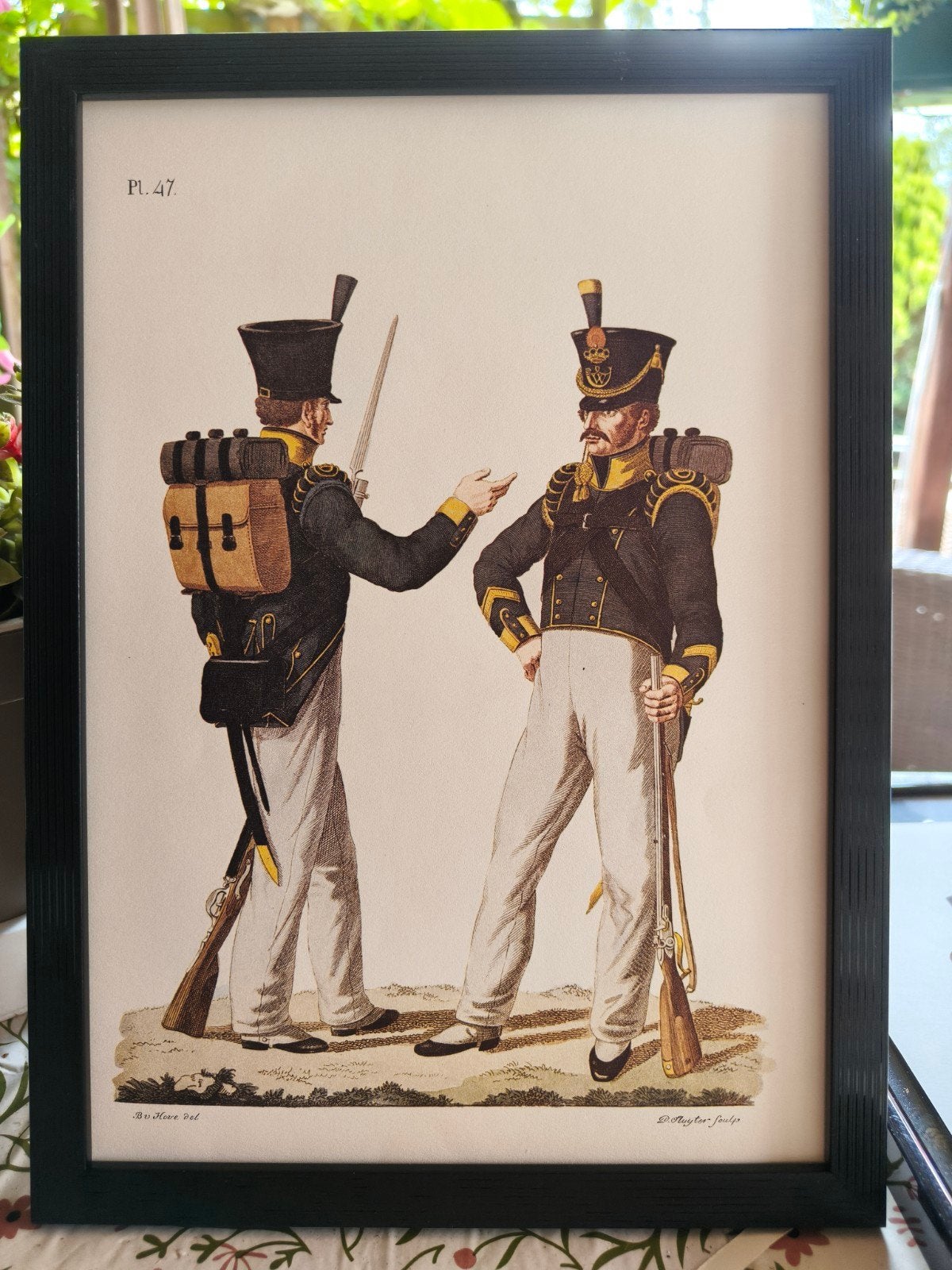 Nederlandse uniformen 1814., Verzamelen, Militaria | Algemeen, Landmacht, Foto of Poster, Nederland, Ophalen of Verzenden