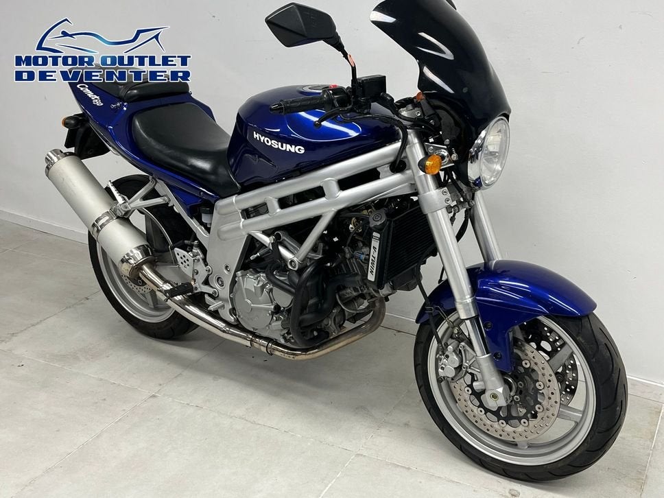 Leuke HYOSUNG COMET 650, Motoren, HYOSUNG MOTORS&MACHINERY, 2 cilinders, Motorrijbewijs A, Bedrijf
