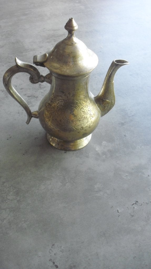Brons-Koffiekannetje, Ophalen of Verzenden, Brons