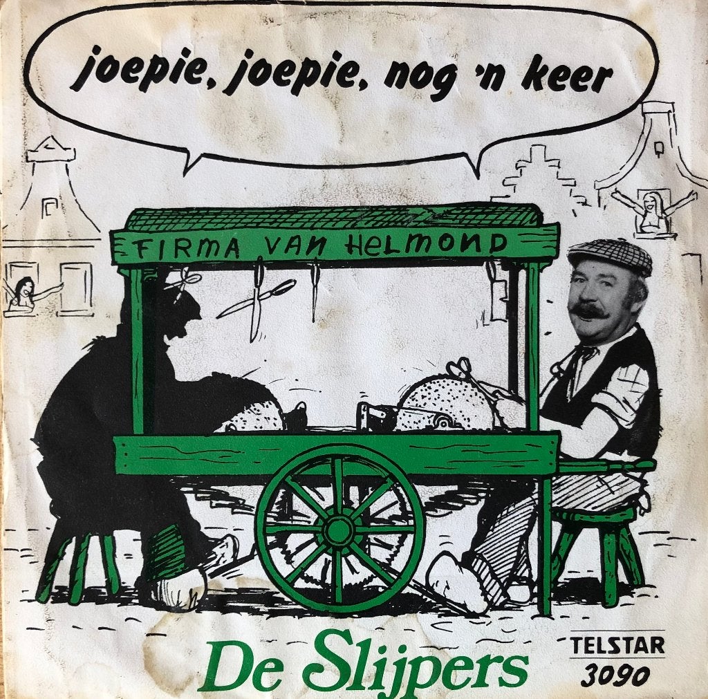 1980	Slijpers (De)	         Wij Zijn De Slijpers Van Parijs, Cd's en Dvd's, Vinyl Singles, Fotohoes, 7 inch, Ophalen of Verzenden