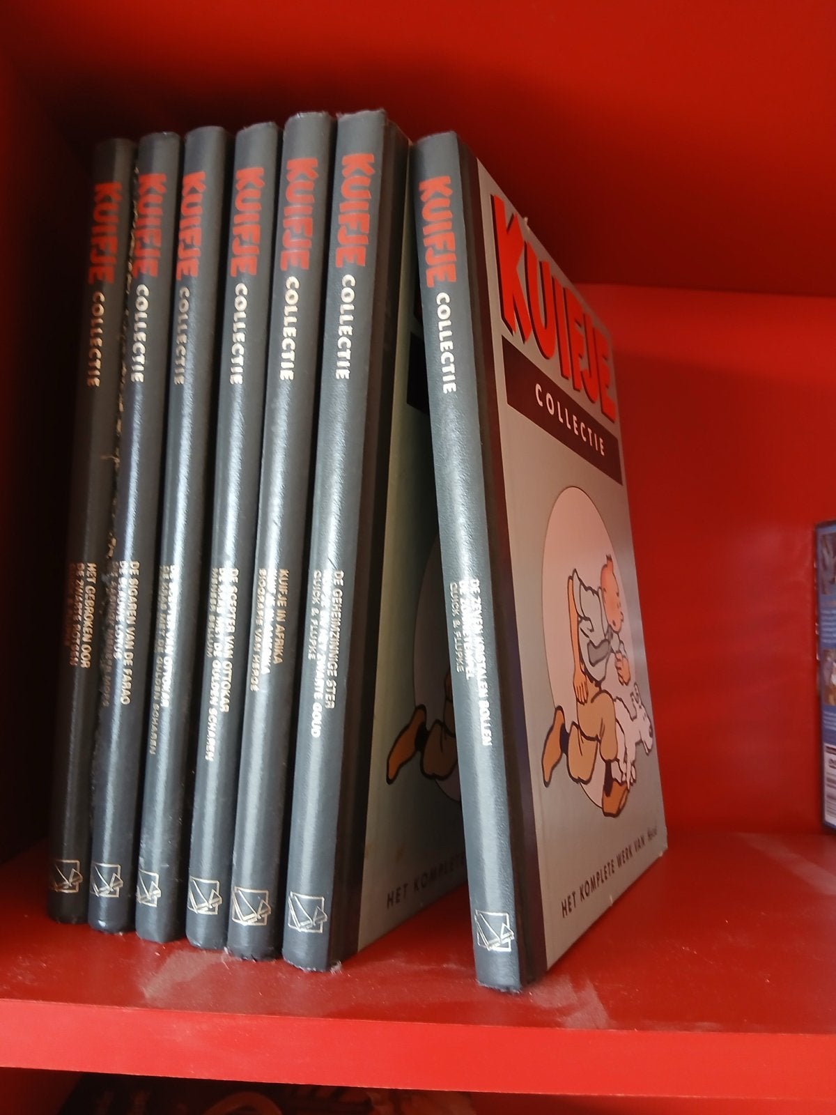 Kuifje Collectie & De Avonturen van Kuifje DVD Box, Complete serie of reeks, Ophalen of Verzenden, Zo goed als nieuw