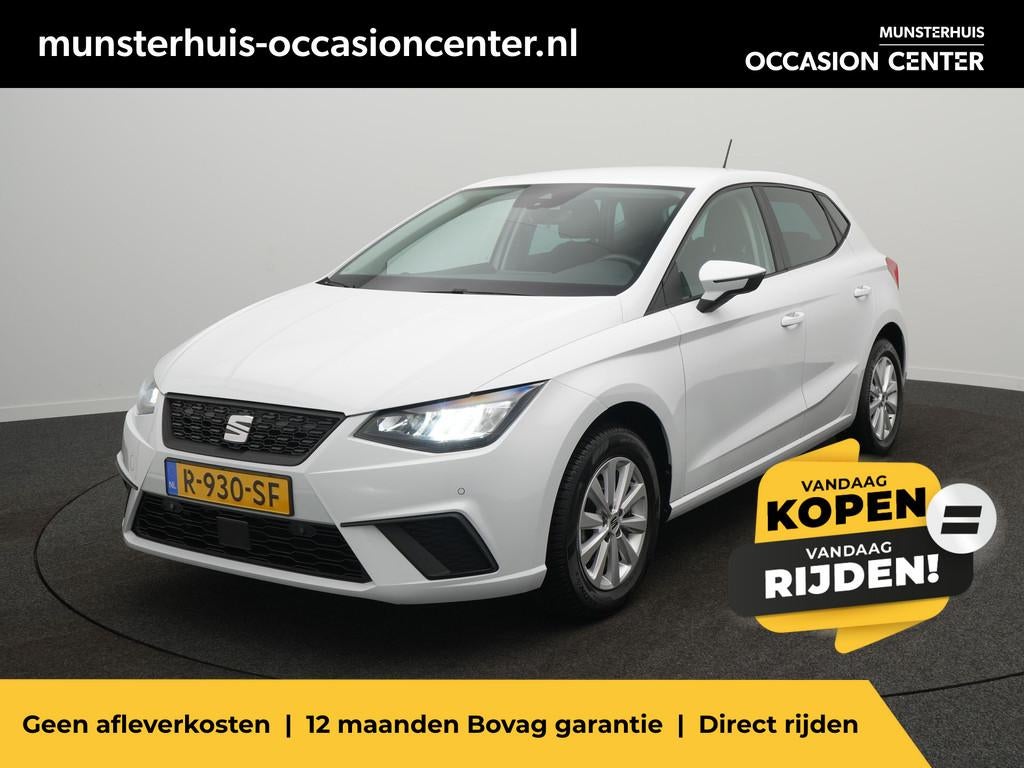 SEAT Ibiza 1.0 EcoTSI Style Business Connect - Occasion Leas, Voorwielaandrijving, 12 maanden, Stof, 1054 kg